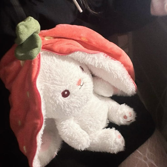 BunnyBloom™ – Soft Pink Hug Buddy