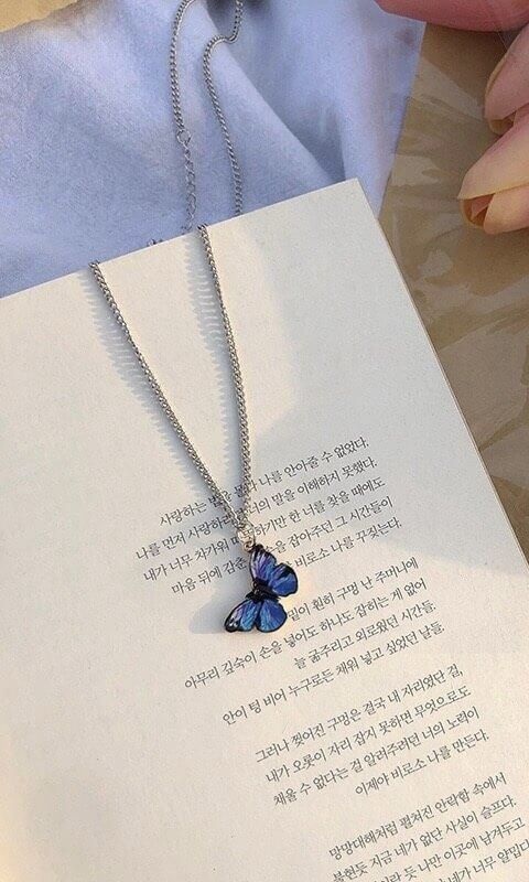 ButterGleam™ – Elite Blue Butterfly Pendant