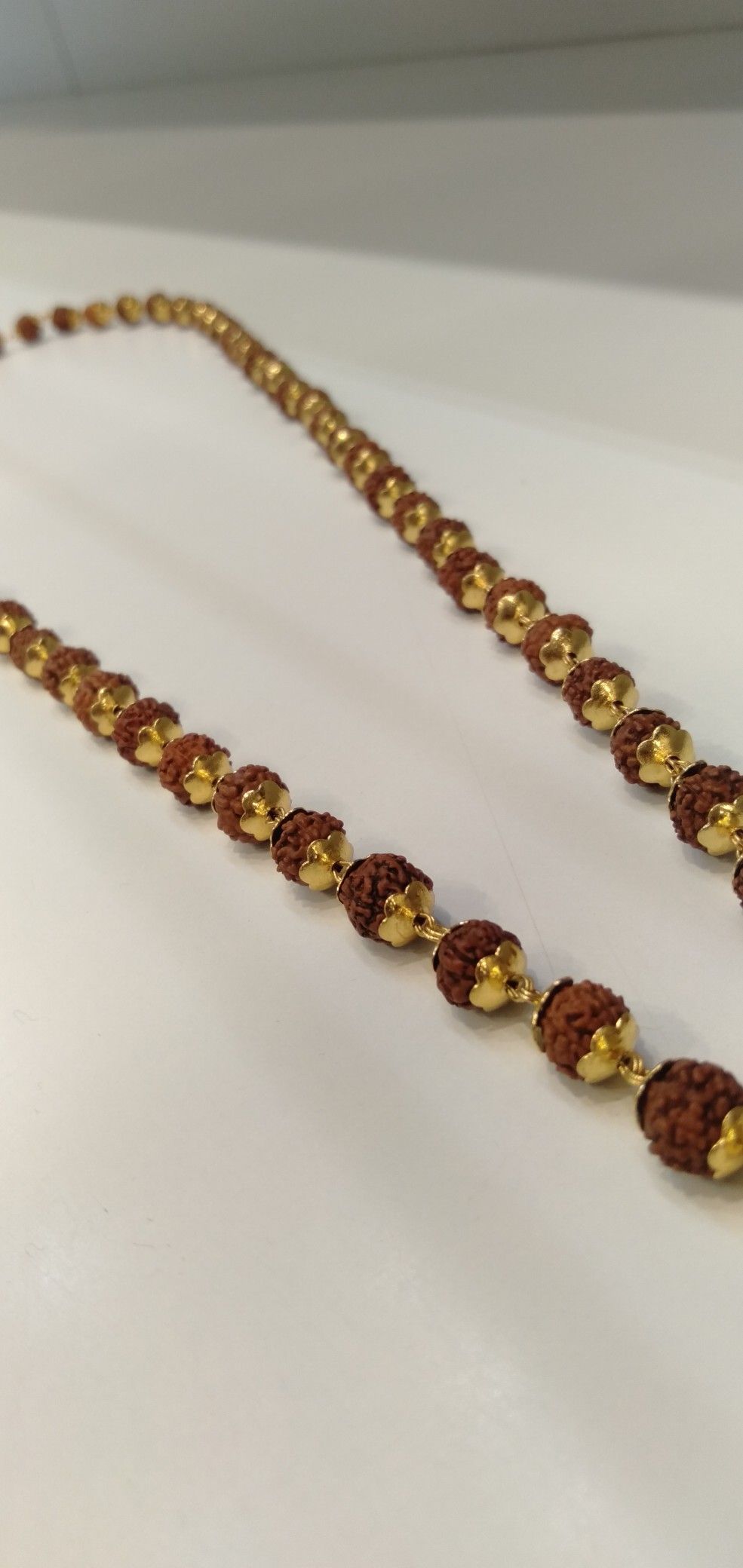 Divine 5 Mukhi Rudraksha Mala – Sacred Religious Jewelry for Spiritual Power