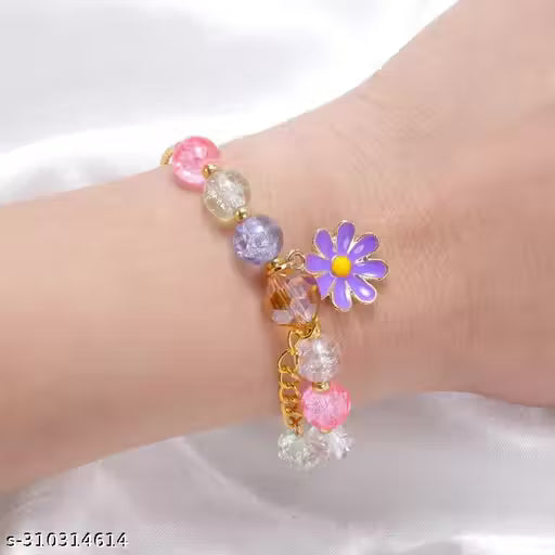 DaisyGlow™ – Korean Crystal Bead Bracelet