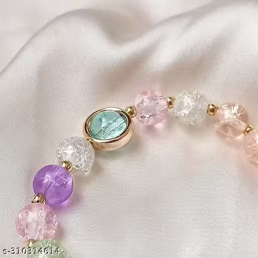 DaisyGlow™ – Korean Crystal Bead Bracelet