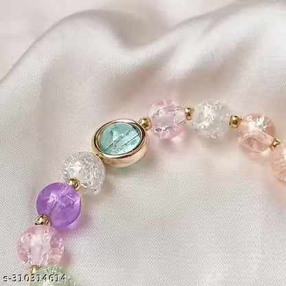 DaisyGlow™ – Korean Crystal Bead Bracelet